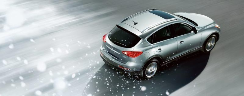 HOW DOES INFINITI ALL WHEEL DRIVE HELP WITH SNOW DRIVING?