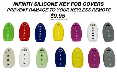 Infiniti Silicone Key Fob Covers