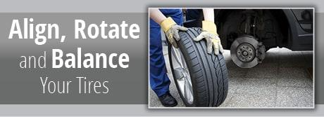 Align Rotate and Balance Your Tires in Scottsdale AZ